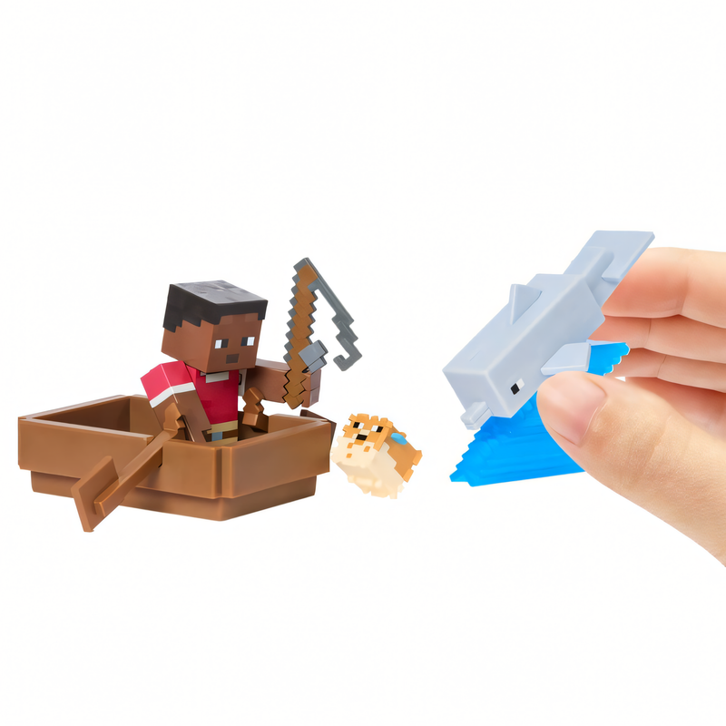 Minecraft Vanilla - Boneco Zuri Figura de Ação 8 cm Colecionável