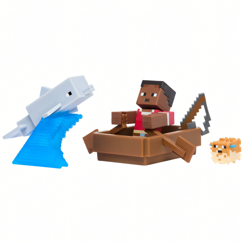 Minecraft Vanilla - Boneco Zuri Figura de Ação 8 cm Colecionável
