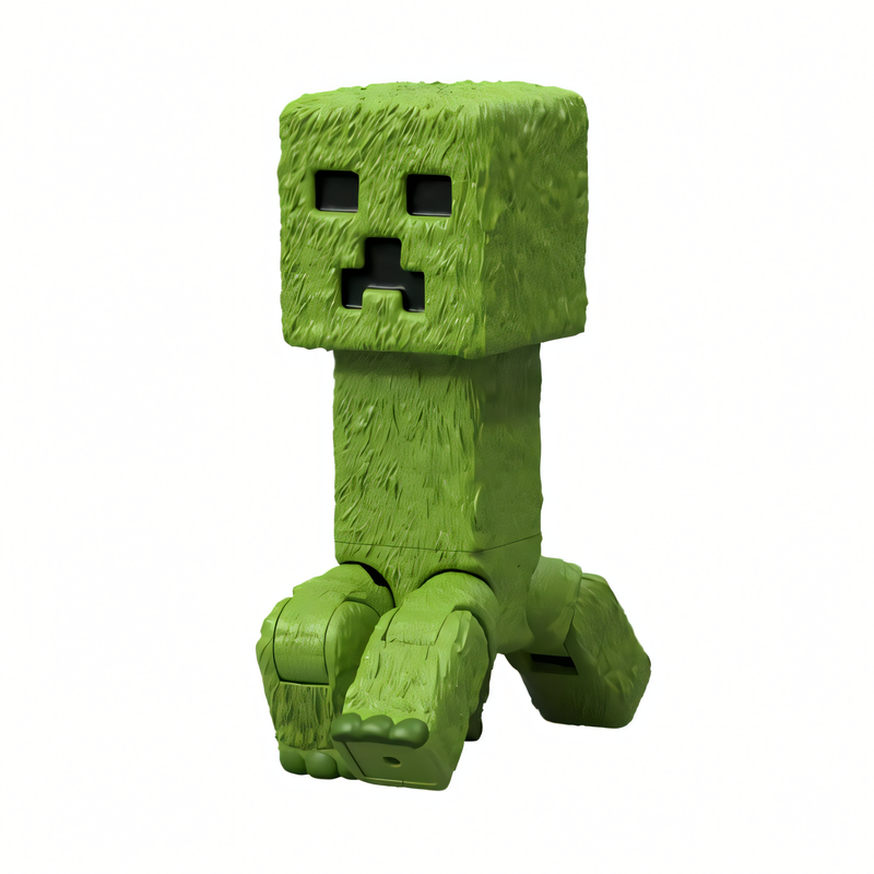 Minecraft O Filme - Boneco Creeper 4 Polegadas Figura de Ação Colecionável